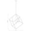 Luminaire suspendu géométrique unique à 4 lumières Zarrukh-187389196-187389170