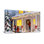 Noël, Noël, famille, décoration, maison, nuit enneigée