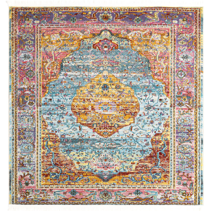 Oriental Indoor Rug, Square 8'2"