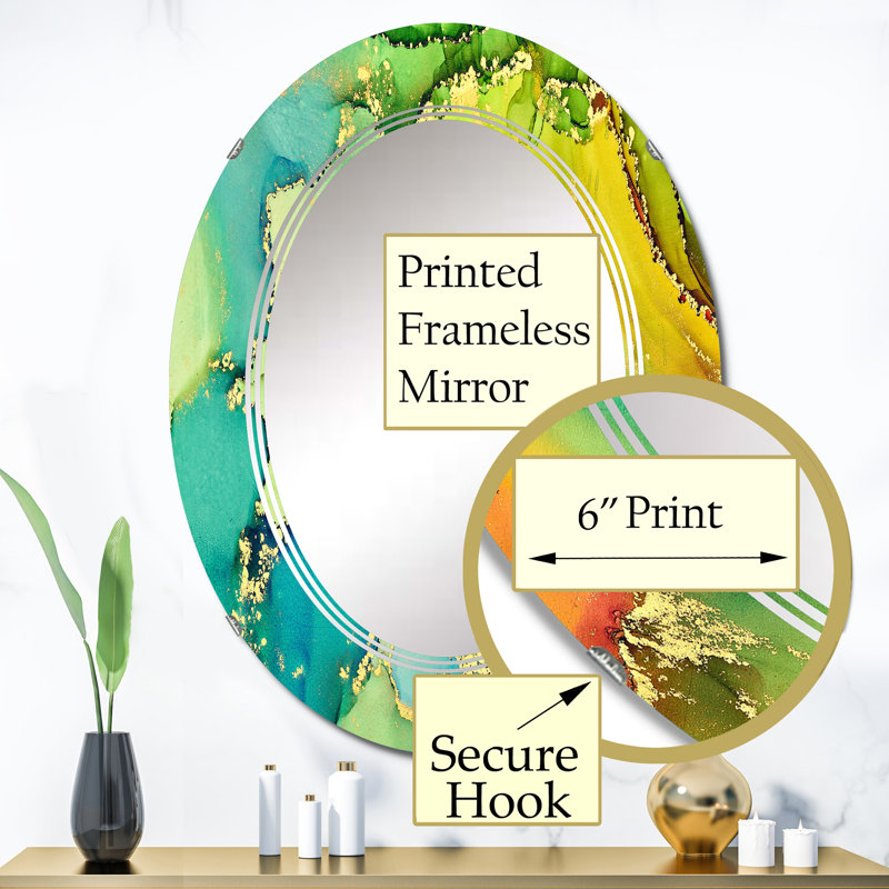 Miroir de salle de bain sans cadre, 36 po x 24 po