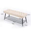 Banc de rangement touffeté rembourré-400457046