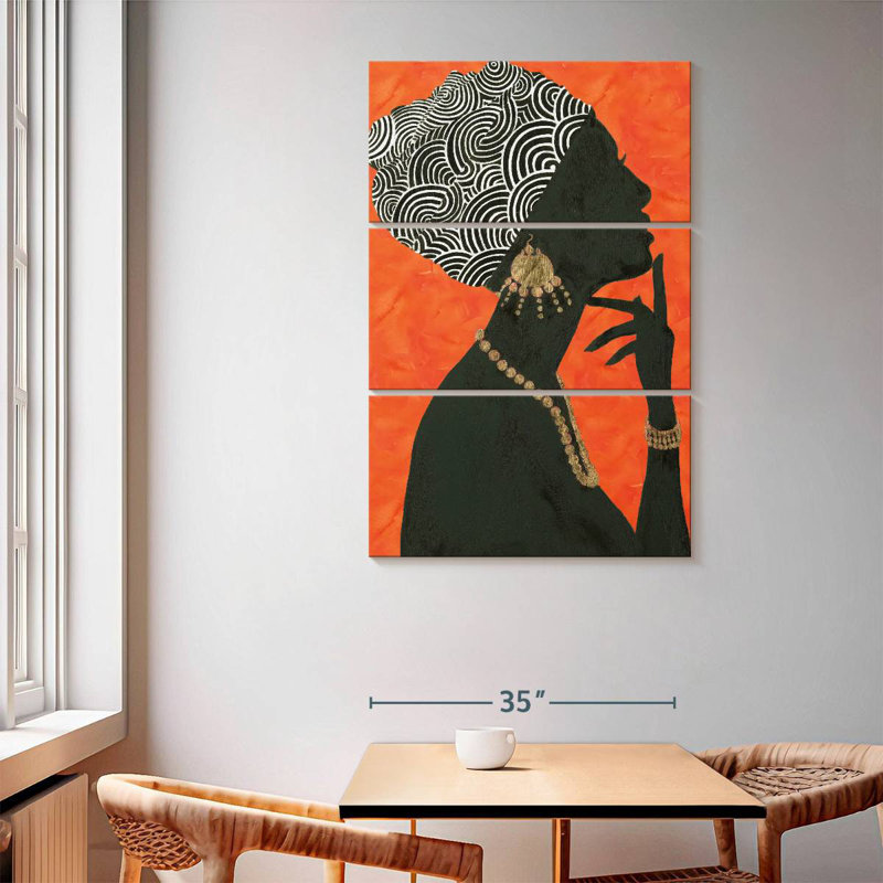Leisha American Gothic, 65" H x 42" W