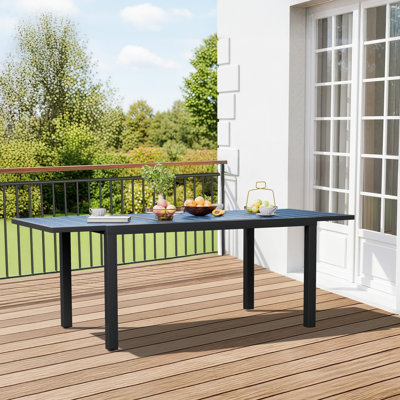 HDPE Extendable Dining Table