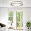 Plafonnier à DEL en cristal, plafonnier encastré de 19,7 po, luminaire moderne à intensité variable de 45 W, à économie d'énergie, parfait pour le salon, la chambre à coucher et la cuisine