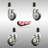 Thermoplastic Rubber Casters