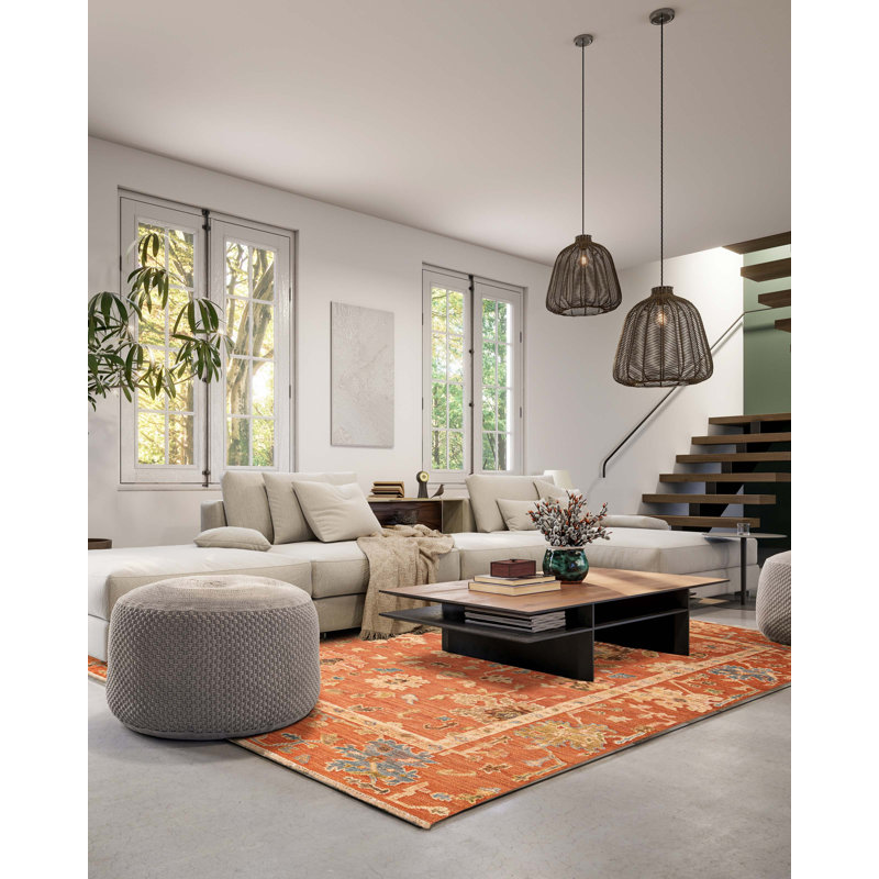 Jules Serapi Copper Rug 9'4" x 11'10"