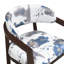 Chaise avec accoudoirs de salle à manger (ensemble de 2)