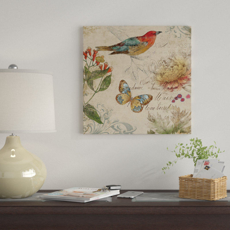 «Nature», reproduction sur toile, H 18 po x l 18 po x P 1,5 po, Pas de tapis, Toile tendue