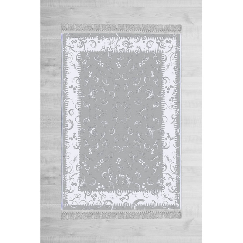 Luxurious Velvet Area Rug (4.6 x 7.2 ft), 100% Antibacterial Fabric, Non-Slip Cotton Backing, Pile Height: 0.4 in | Machine Washable, 3D Digital Print Design | Perfect for Living Room & Bedroom Decor, Soft & Durable