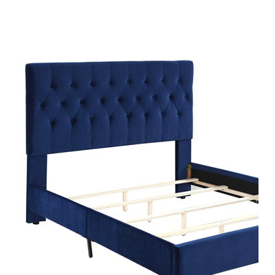 Upholstered Velvet Panel Headboard
