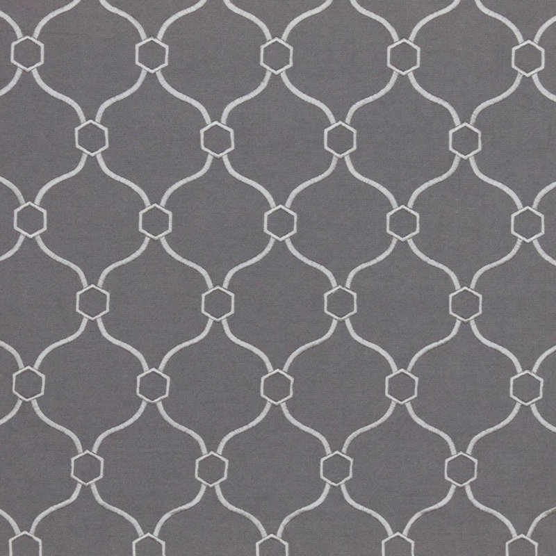 Tissu quadrilobe Suite Picardie, Étain