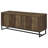 Chase Rustic Oak 2-Door TV console