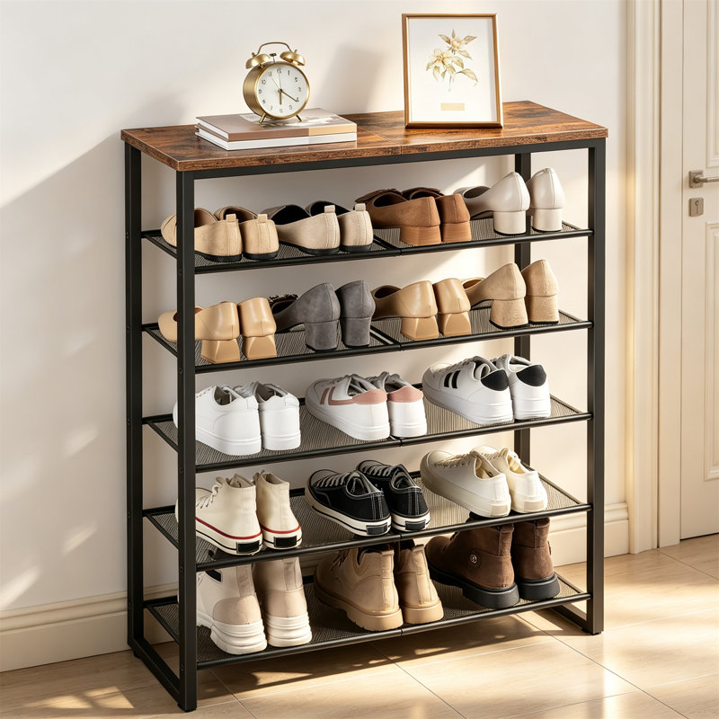 24 Pair Shoe Rack