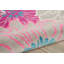 Tapis gris / rose / bleu à motif floral Carollee-39709732
