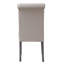 Ensemble de 2 chaises d'appoint en lin Yabeina