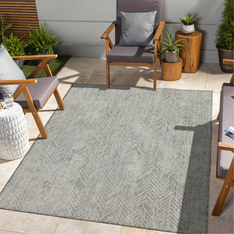 Silver Area Rug - Sunshine Gchar2012, Polypropylene , Stain , For Indoor, Outdoor, Home Vibe Renovation