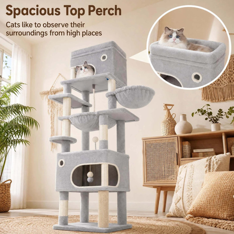 180.5 cm H Cat Tree / Condo