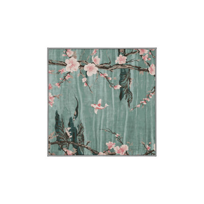 Machine Washable Gray Area Rug