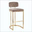 Tabouret de bar à hauteur fixe en métal - ensemble de 2-524395975