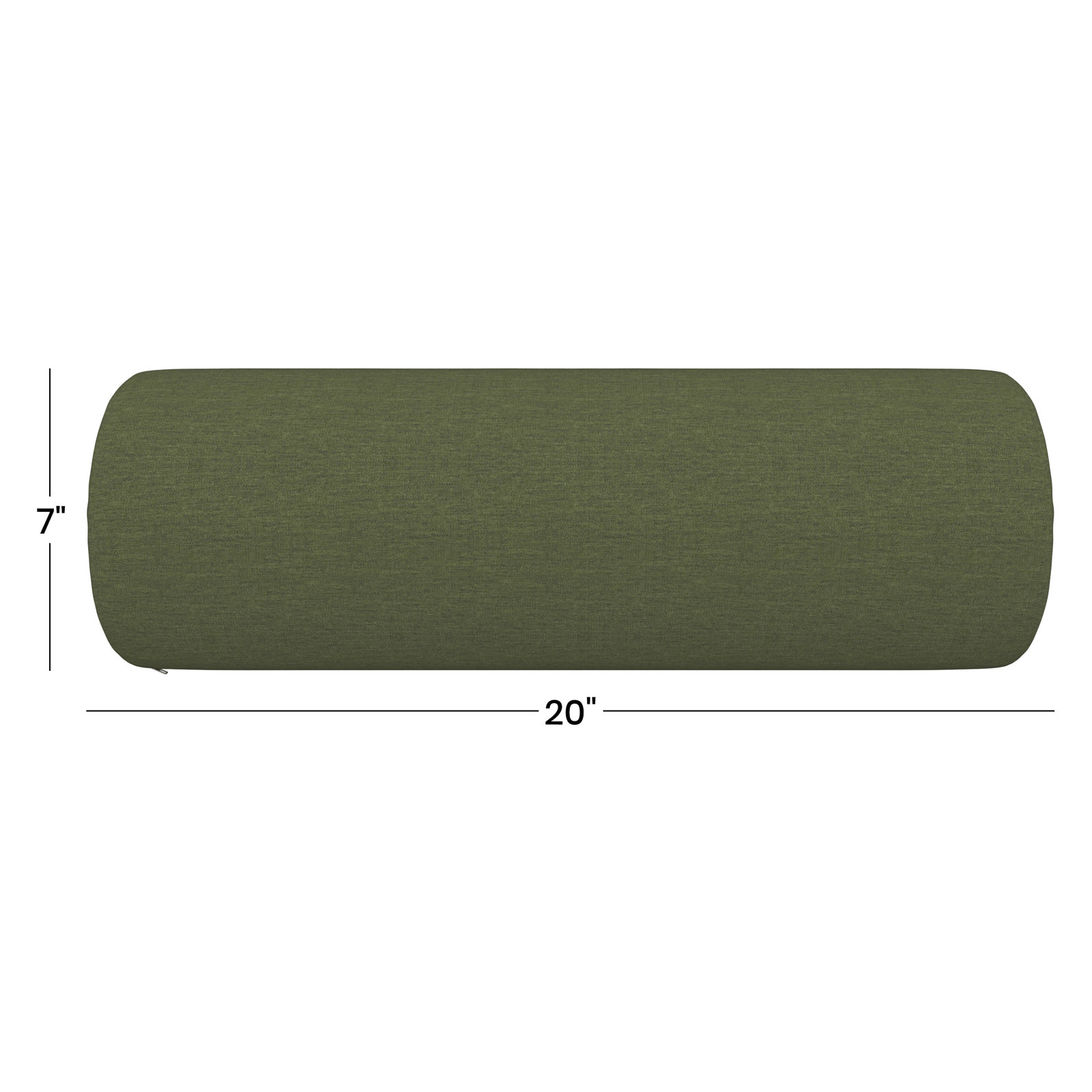 Amala Sunbrella® Throw Pillow, Green