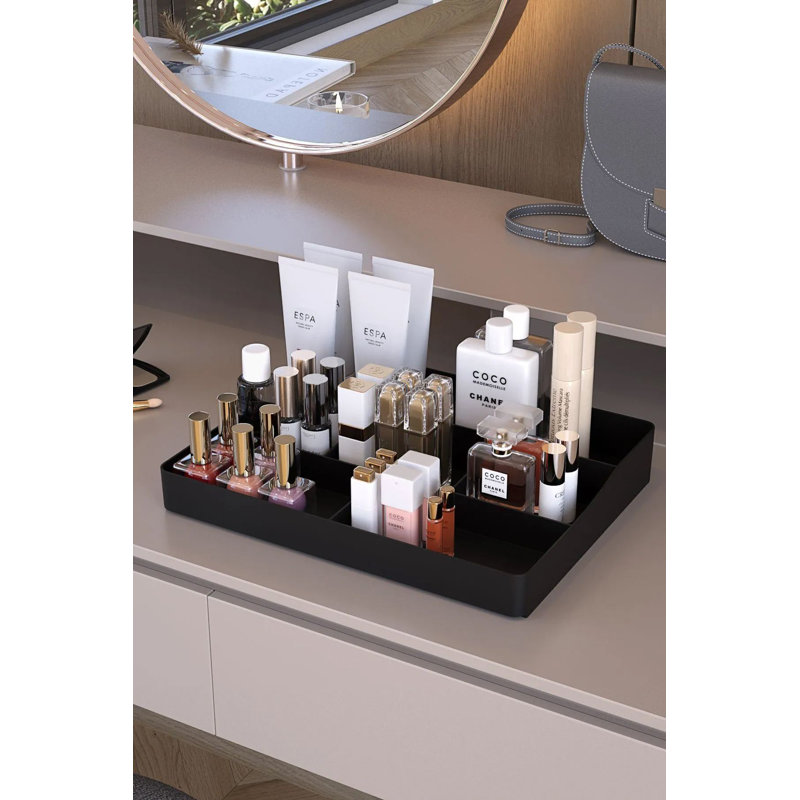 Organisateur de maquillage, Noir