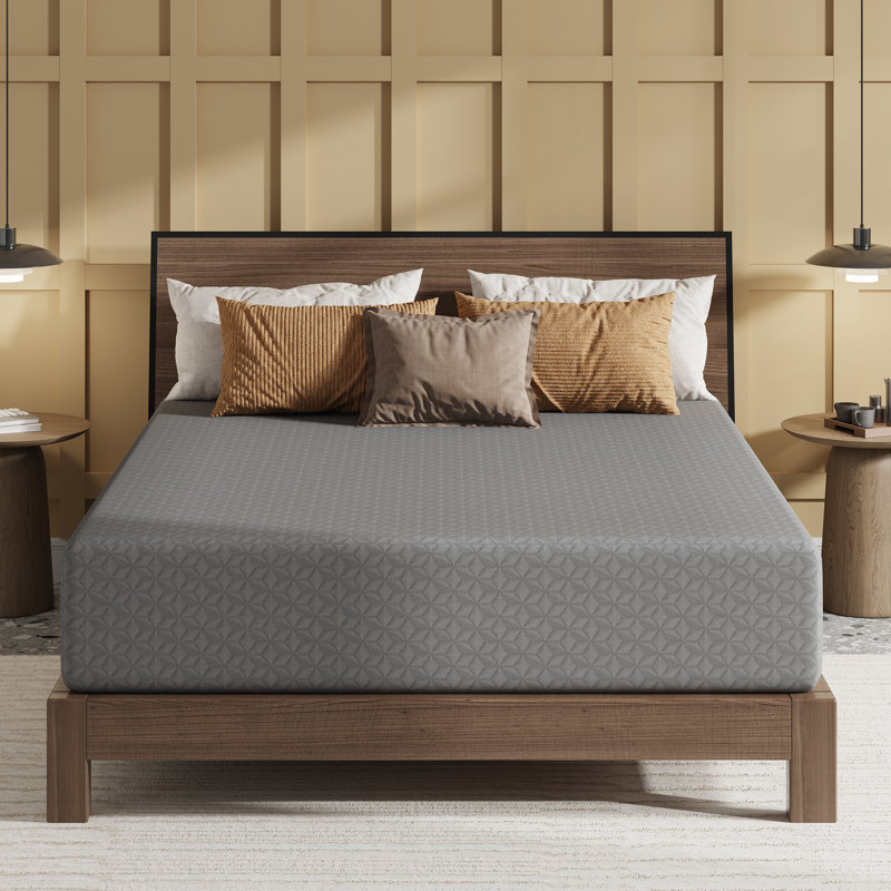 Matelas en mousse viscoélastique gélifiée 14 po - Garantie de 10 ans, CertiPUR-US, certifié OEKO-TEX, 14", Lit double