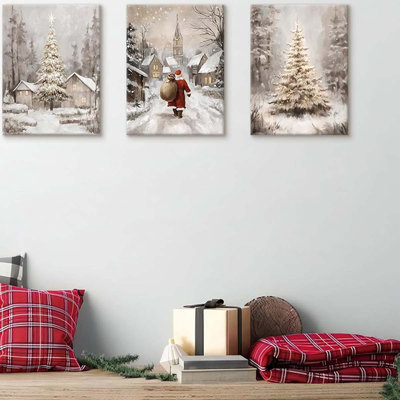 3 Piece Wrapped Canvas Print