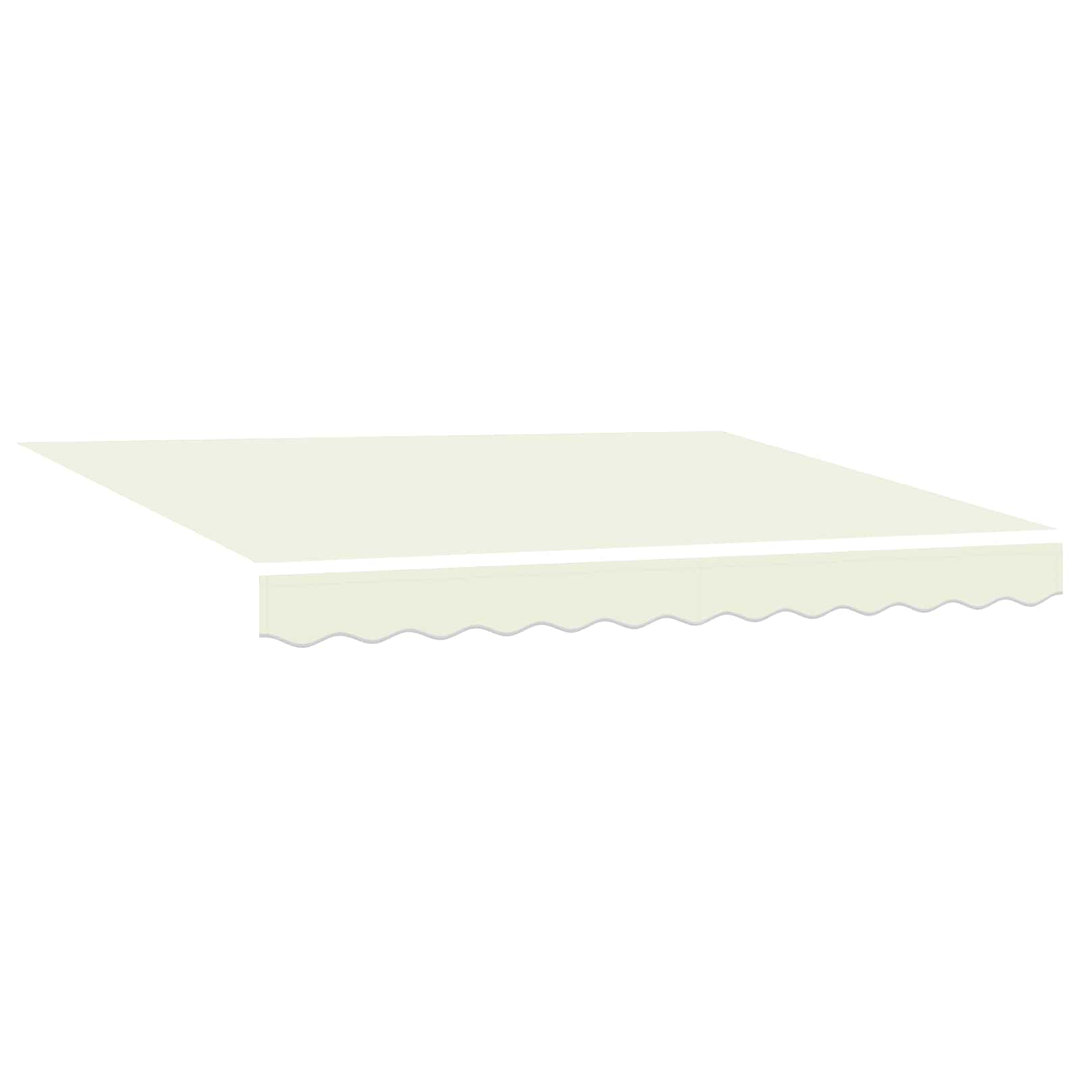 VidaXL Polyester Cover Retractable Patio Awning
