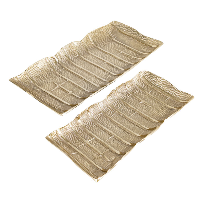 Ensemble de 2 plateaux Paylan
