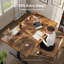 Adjustable Height Steel Standing Desk with Built-In Electrical Outlet-871027704-871027703