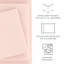 Ensemble de draps en microfibre doublement brossée 4 pièces Becky Cameron 1800 Series-2067158087-2038499688