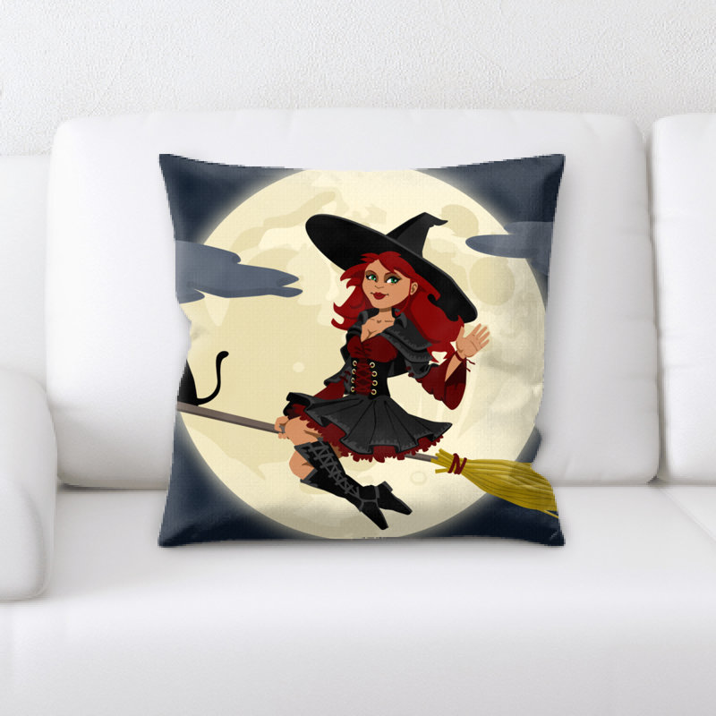 Microsuede Throw Pillow