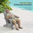 Classic Folding Adirondack Chair, HDPE Adirondack Chair with Ergonomic Design & Cup Holder for Patio and Fire Pit-366207522