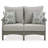 Ahumada 54 " W Straight Loveseat with Cushions