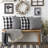 Gingham Check Kitchen Tabletop Bed Cotton Throw Pillow Cover Set-193179627