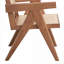 Fauteuil d'appoint en rotin pour adultes Valentina