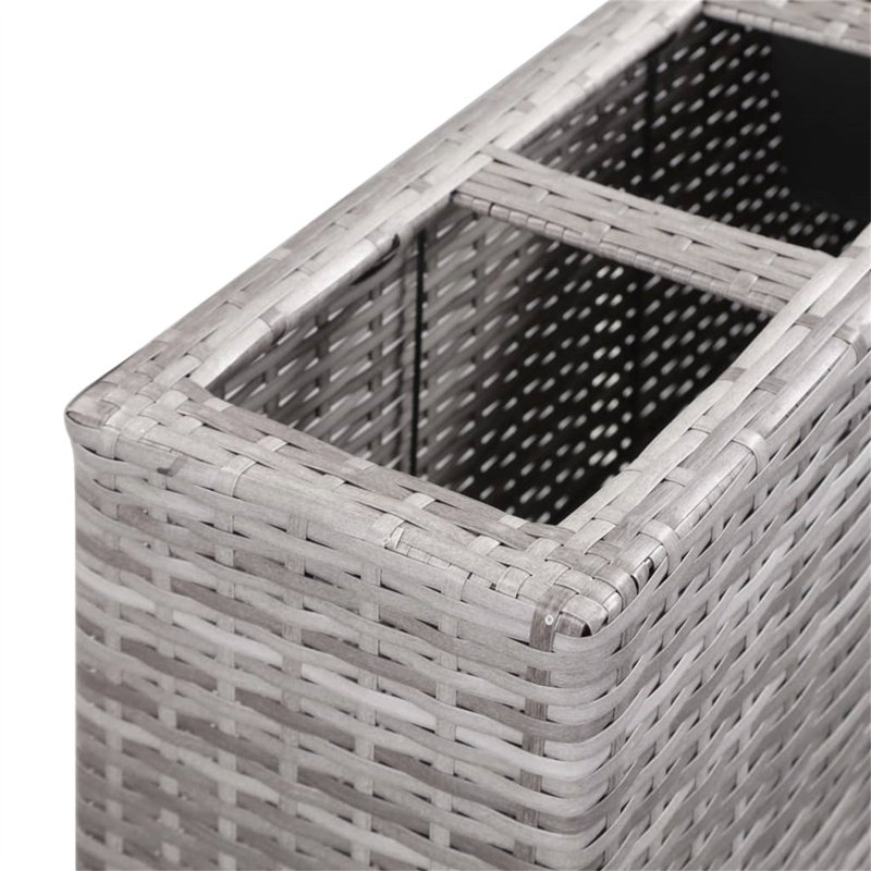 Federalsburg Planter Box, Grey, 79cm H x 80cm W x 22cm D