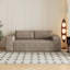Canapé confortable en velours côtelé avec assise profonde, aucun assemblage requis, parfait pour le salon et la chambre-789126806