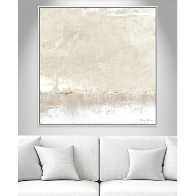 Delevan Better Days - Floater Frame Print on Canvas