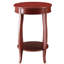 Table de bout rouge avec rangement-1710642088-1710642093