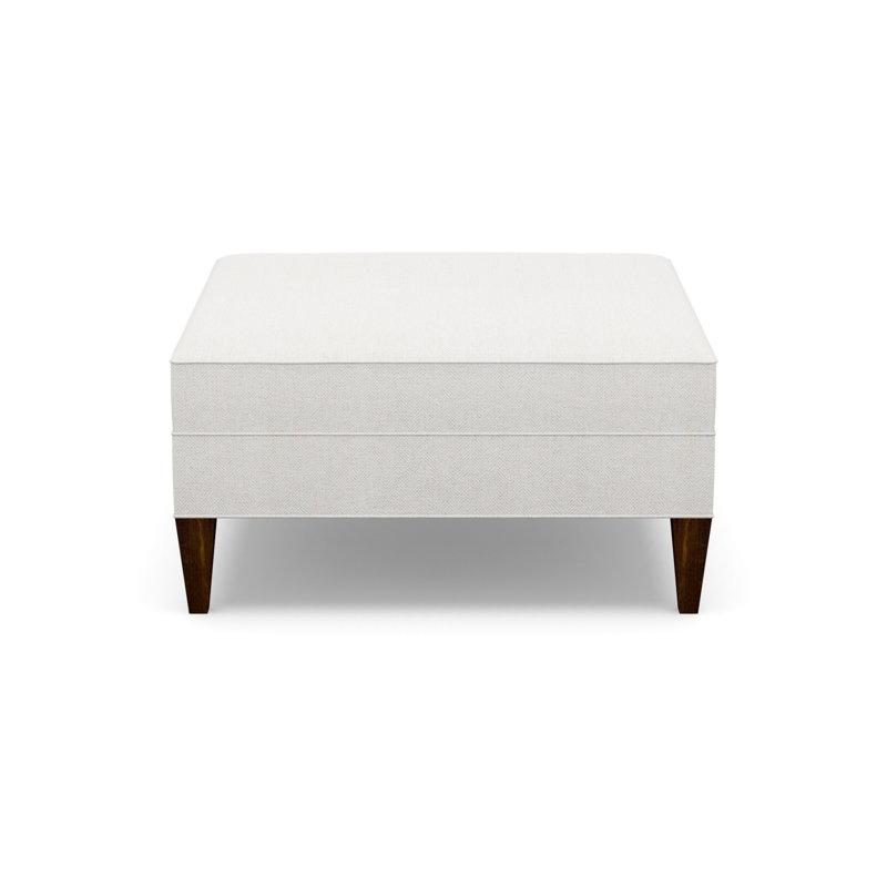 Square Ottoman, Walnut, 2245-80