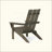 FOLDABLE ADIRONDACK CHAIR With Rich Acacia Wood And Sleek Design For Outdoor Comfort And Convenience-1950561528