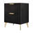 Colyn Queen Upholstered Panel Bed With 2 Nightstands-38227