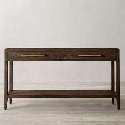 American-style country solid wood entrance table