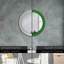 Huldar Glass Flat Wall Mirror