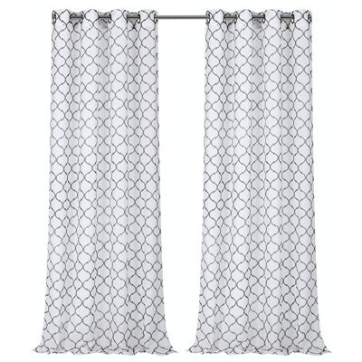 Mateus Semi Sheer Curtain Pair