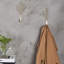 Iron 2- Hook Wall Hook Coat Rack