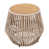 Beige Rope/Light Teak Finish selected