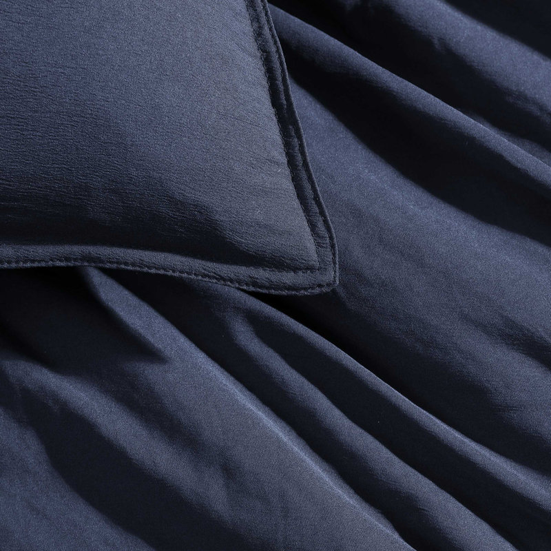 Ensemble d'édredon réversible uni Tommy Hilfiger, Bleu, Grand édredon et 6 pièces supplémentaires