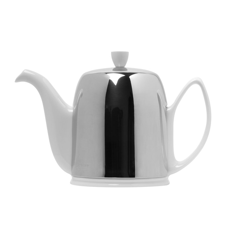 Salam Teapot, 43 oz., White